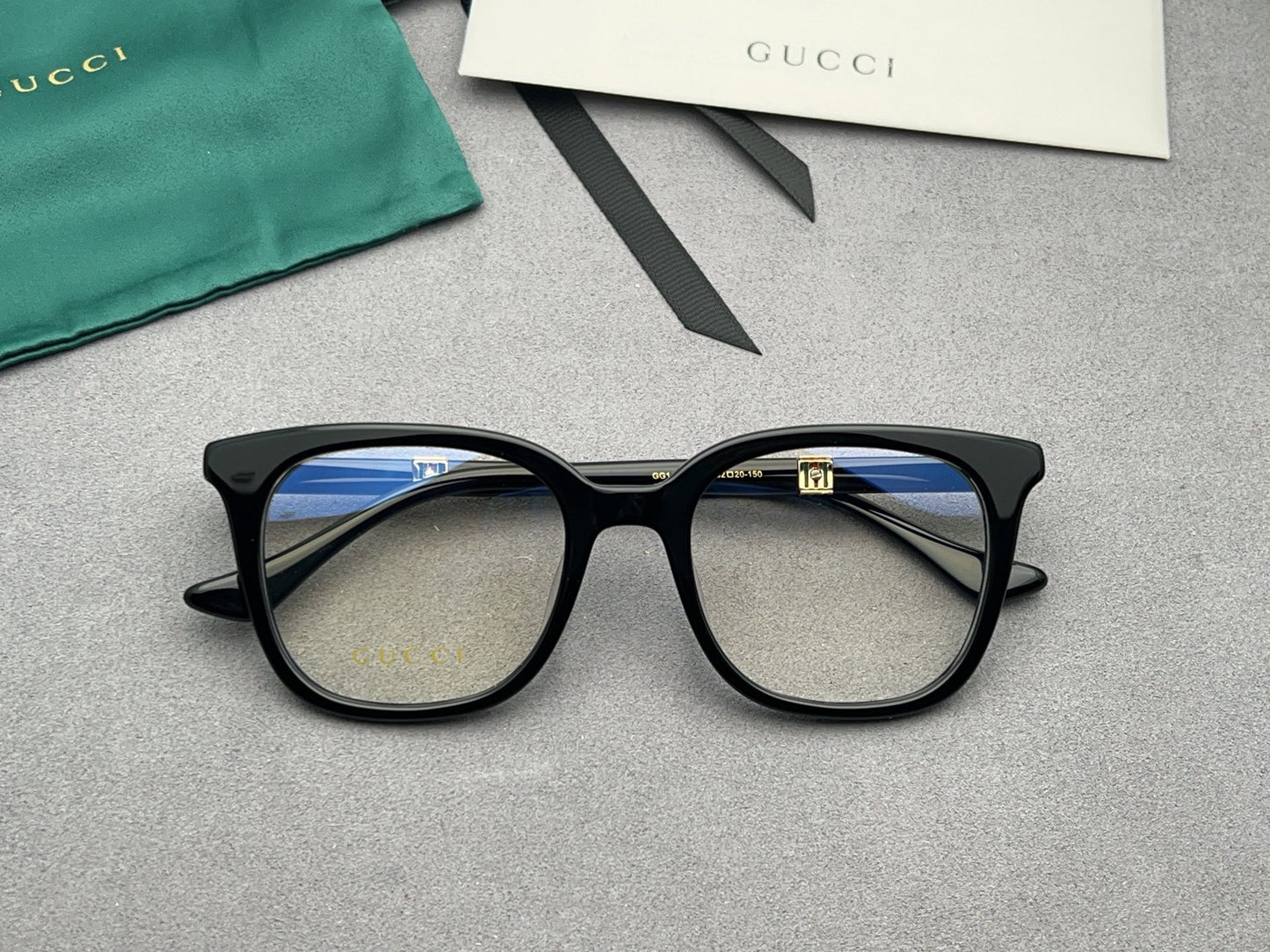 Gucci Inspired GG1497O Optical Glasses – Cat-Eye Acetate Frame