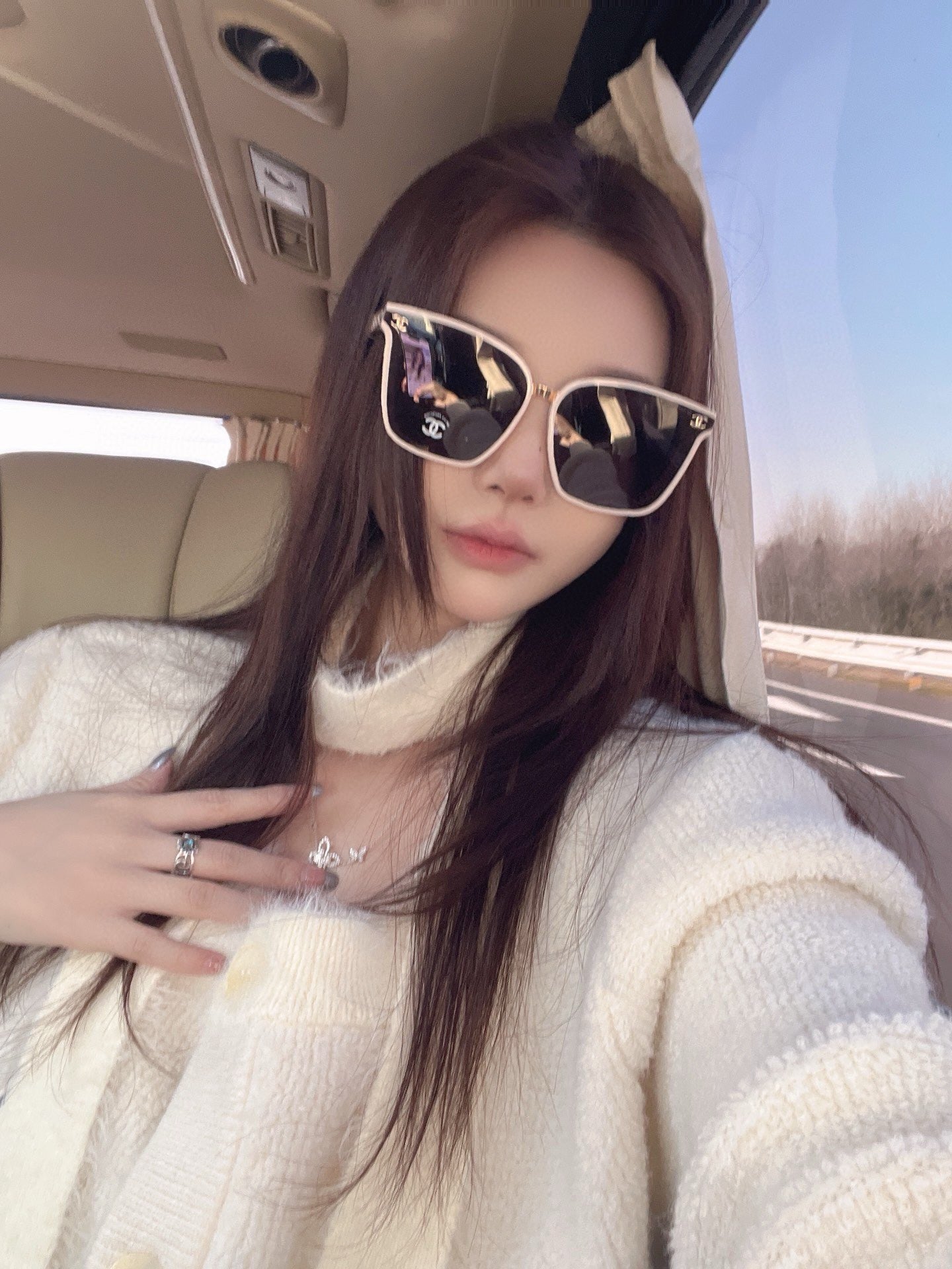 Inspired Chanel CH0771 – Oversized Square Sunglasses (1:1 Mirror Quality)