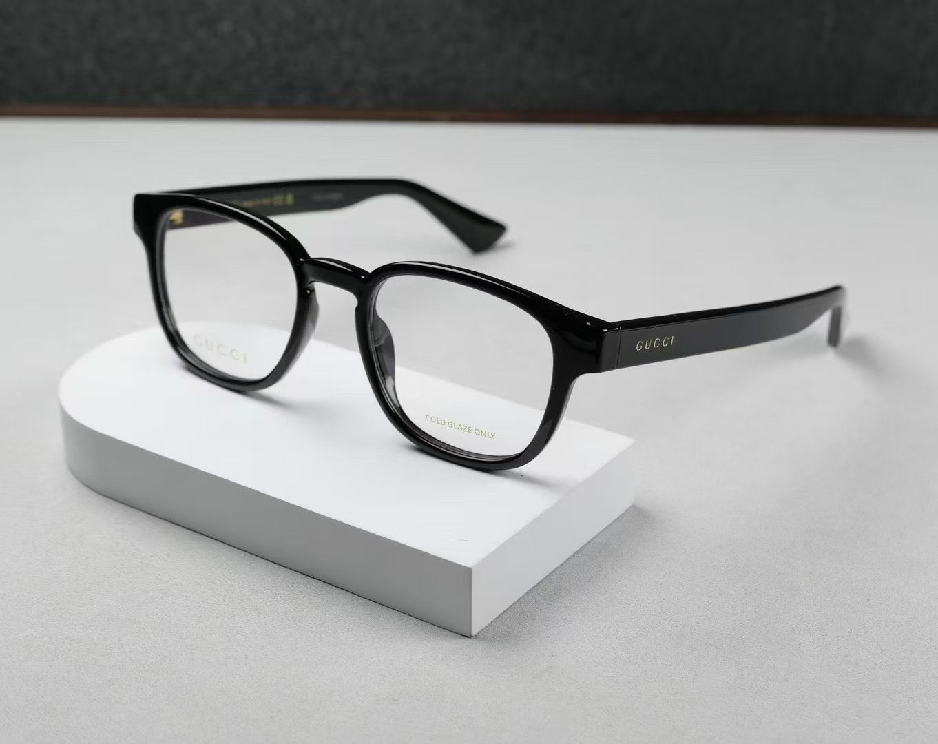 GG1343O Inspired Square Acetate Optical Glasses – Classic Full-Rim Frame