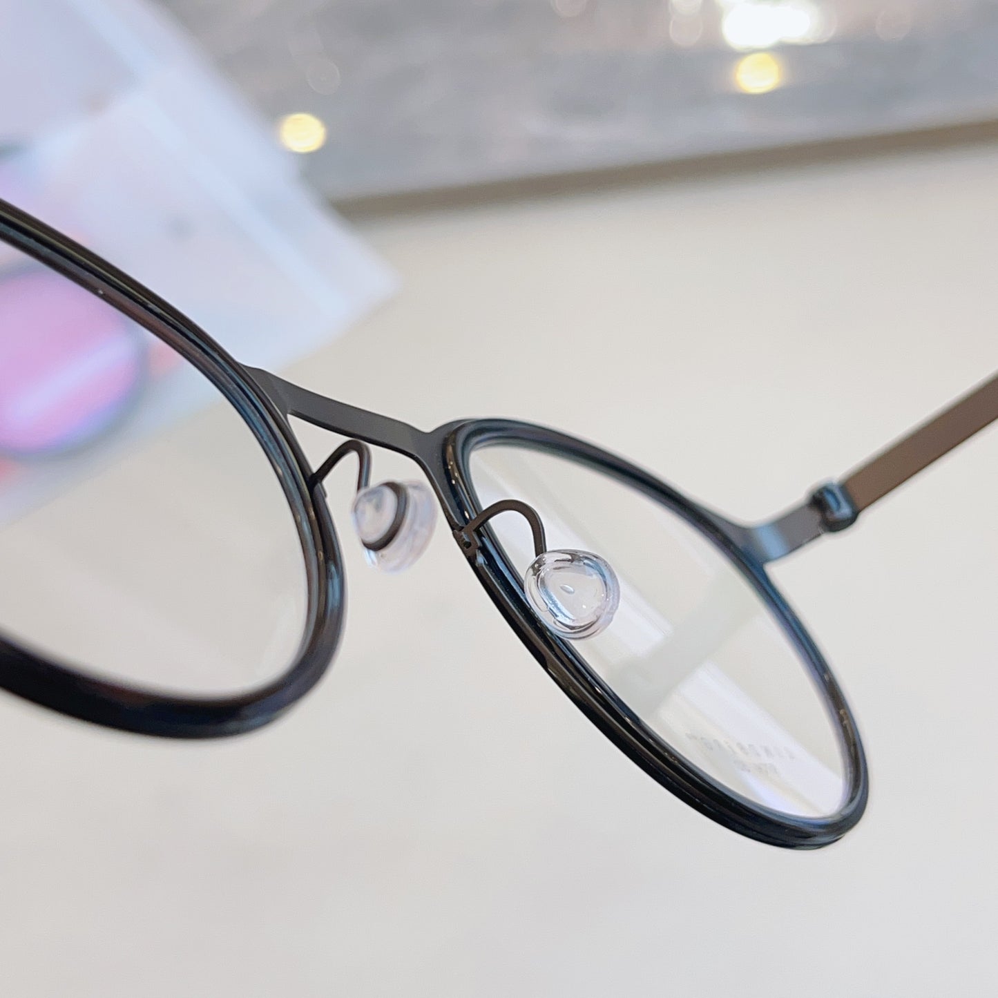 LINDBERG 9704 – Retro Cat-Eye Titanium Eyeglasses (High Edition)