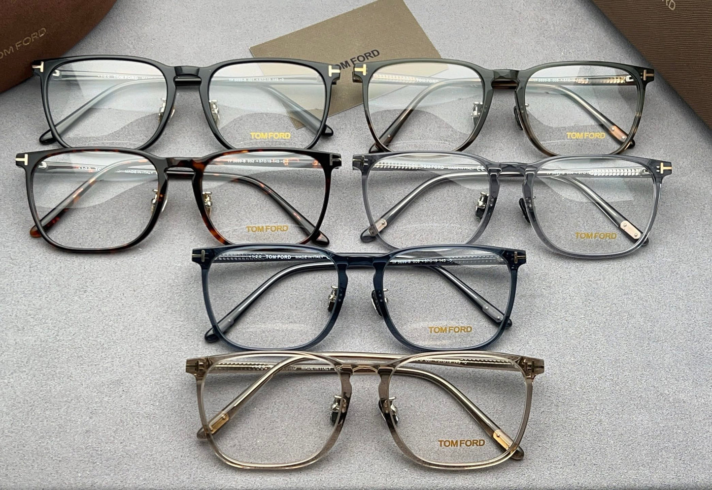 Tom Ford Inspired TF5699-B Eyeglasses | Designer Style Optical Frames