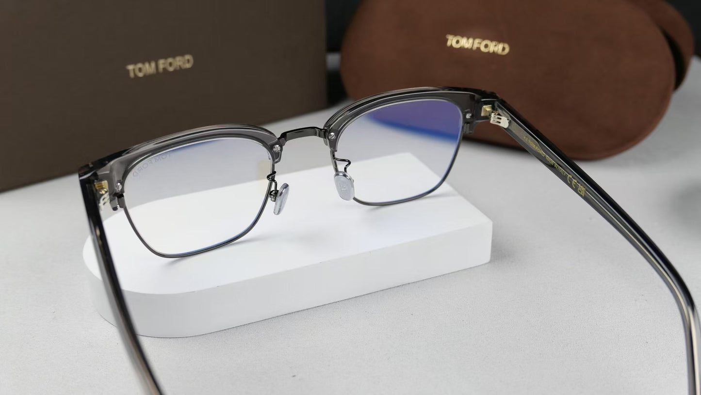 Tom Ford Inspired TF6016-K-B Eyeglasses | Designer Style Optical Frames