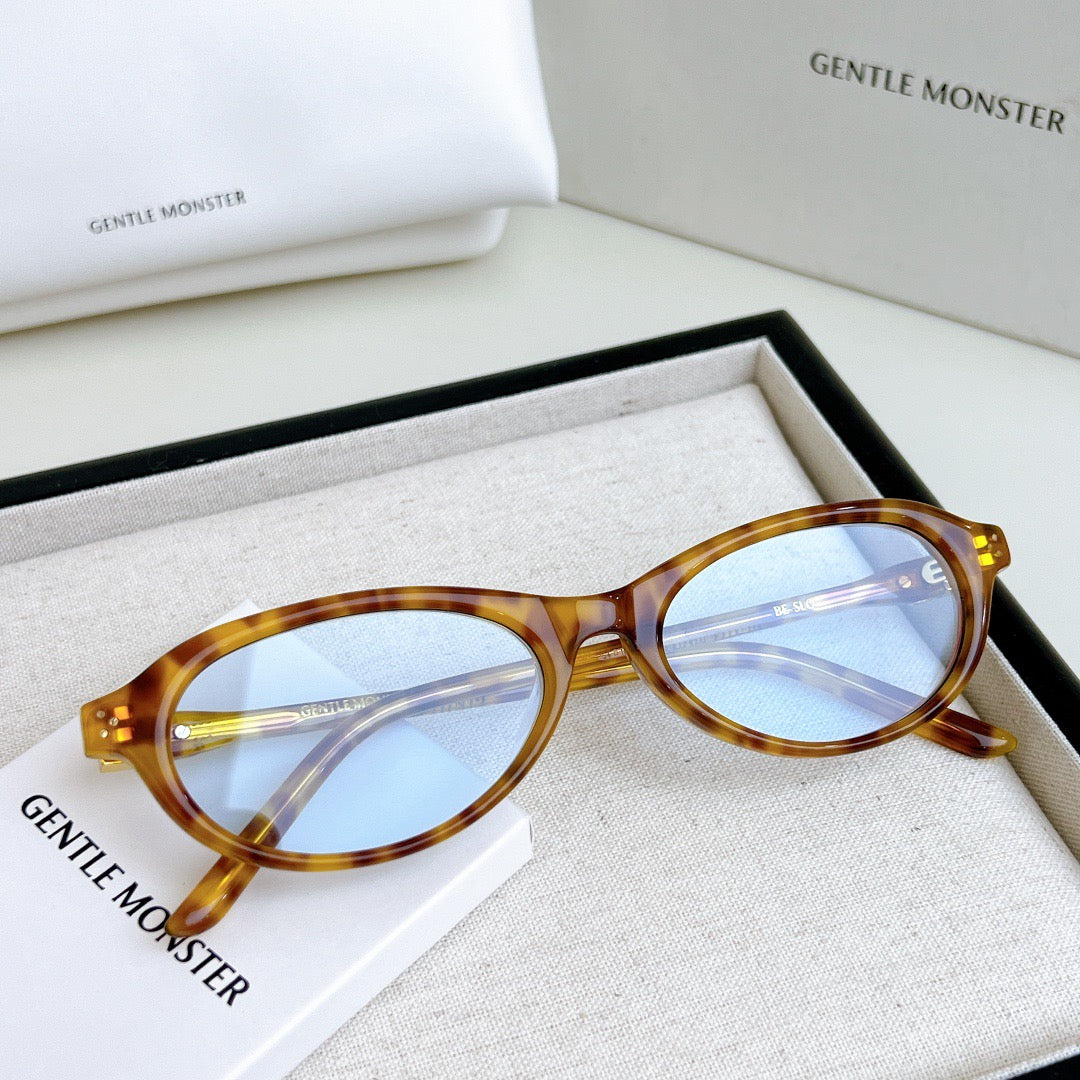 Inspired Gentle Monster Be Slo – Retro Oval Optical Eyeglasses (1:1 Mirror Quality)