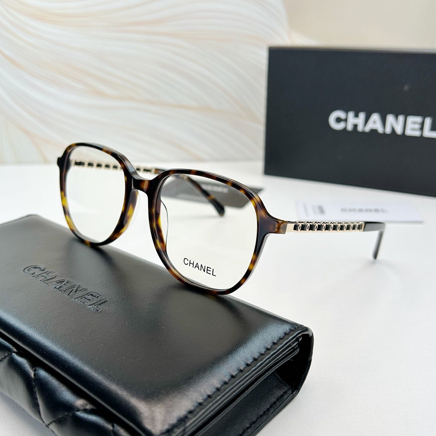 Inspired Chanel CH3418 – Oversized Square Eyeglasses (1:1 Mirror Quality)