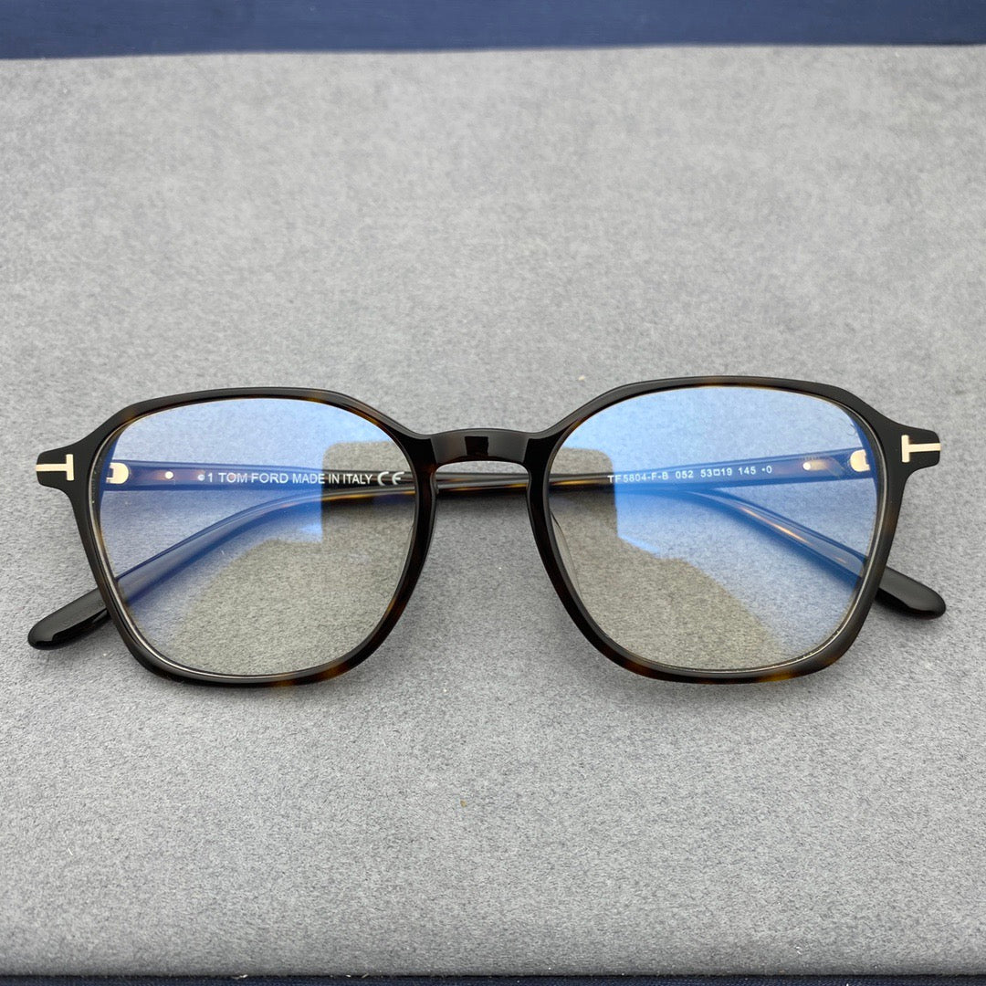 Tom Ford Inspired TF5804-F-B Eyeglasses | Designer Style Optical Frames