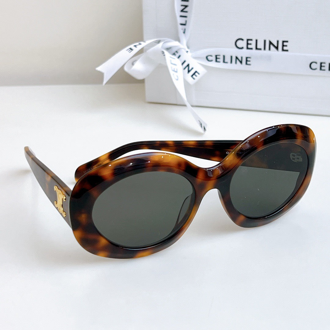 Inspired CELINE CL40292 – Oversized Round Sunglasses (1:1 Mirror Quality)