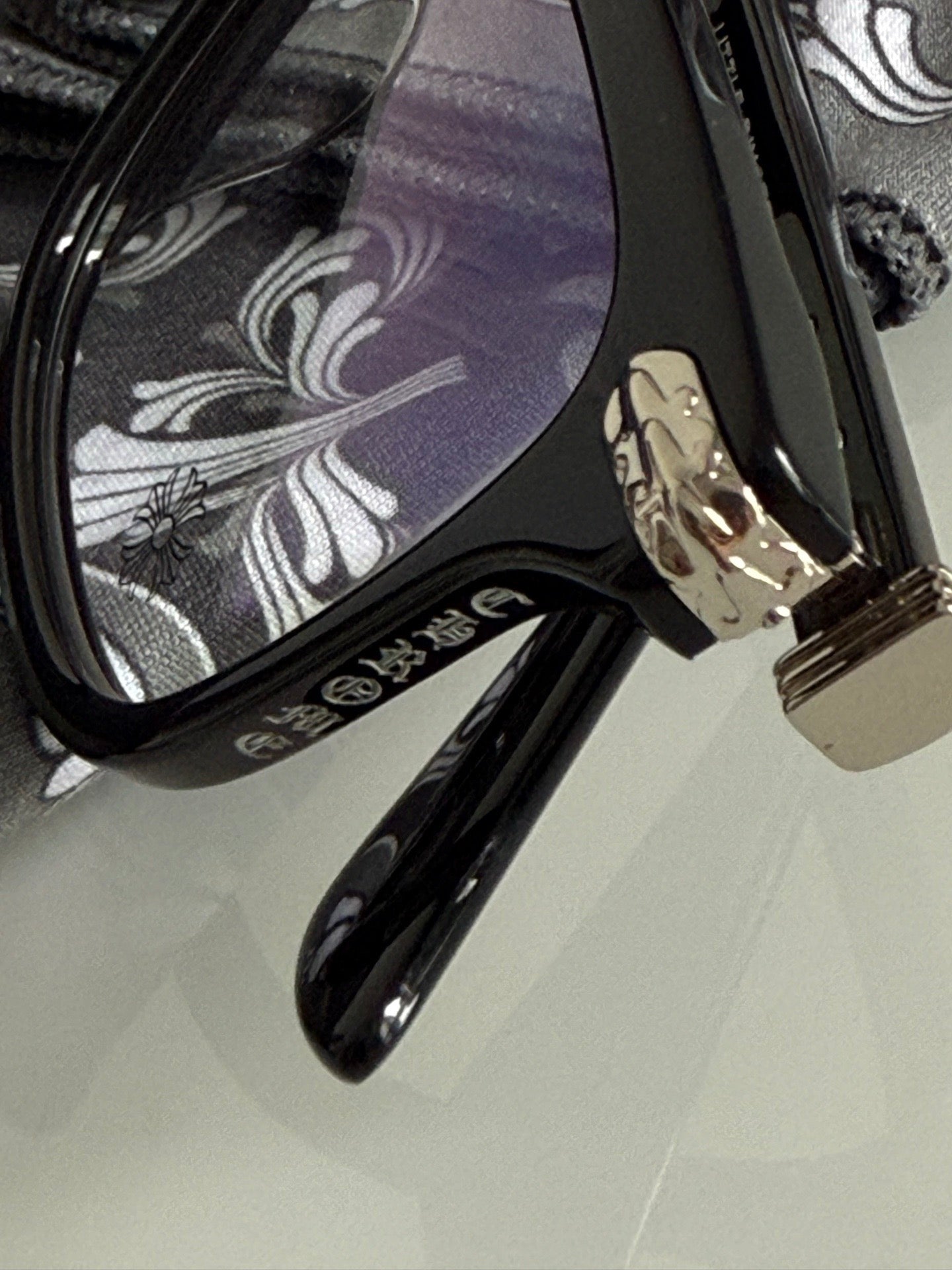 Inspired Chrome Hearts LITTLE DINGER – Square Acetate Eyeglasses (1:1 Mirror Quality)