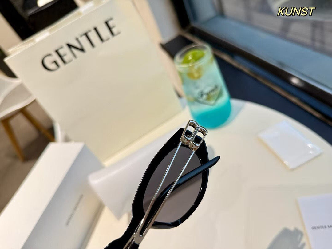 Inspired Gentle Monster Kunst 01 – Sophisticated Cat-Eye Sunglasses (1:1 Mirror Quality)