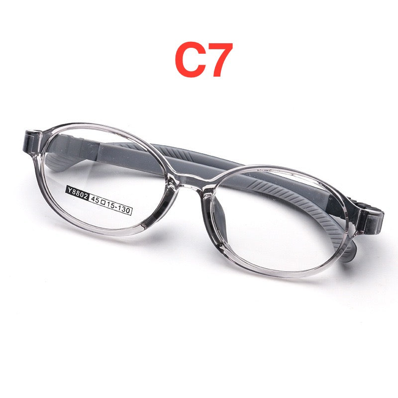 Kids Lightweight Eyeglass Frame – Model T8802 (Ages 6–12)