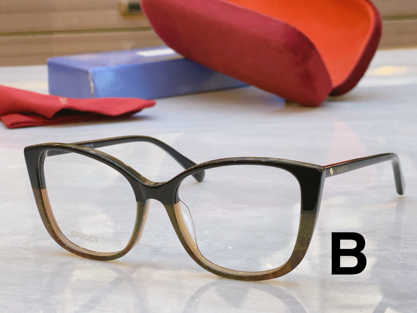 Gucci Classic Cat-Eye Optical Eyeglasses (Inspired, 1:1 Mirror Quality)