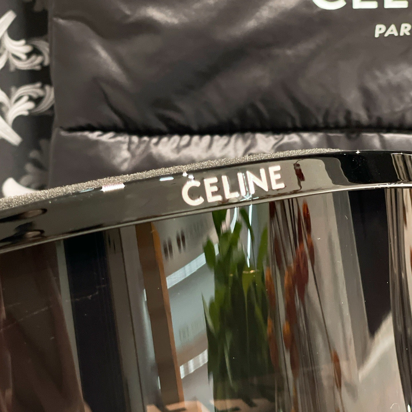 Inspired Celine Ski Goggles – Oversized Shield Design (Unisex)