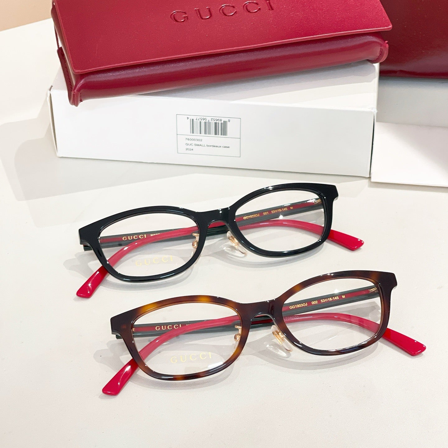 GG1903OJ -Gucci Inspired Optical Glasses – Cat-Eye Acetate Frame