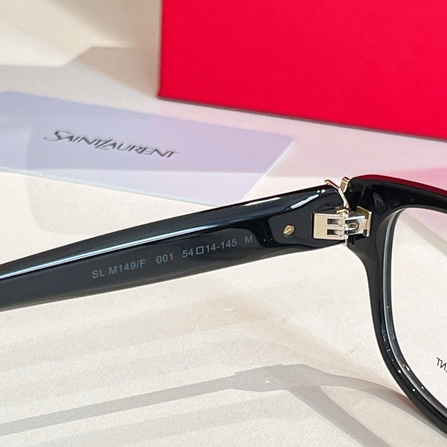 Inspired Saint Laurent SL M149/F – Classic Rectangular Optical Eyeglasses (1:1 Mirror Quality)