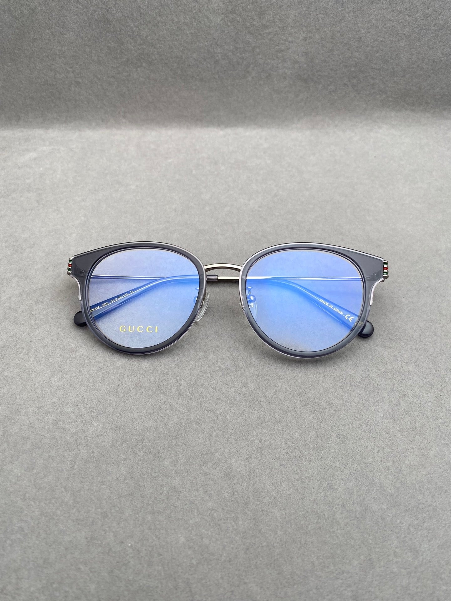 GG1885OA Inspired Cat-Eye Optical Glasses – Premium Acetate & Metal Frame
