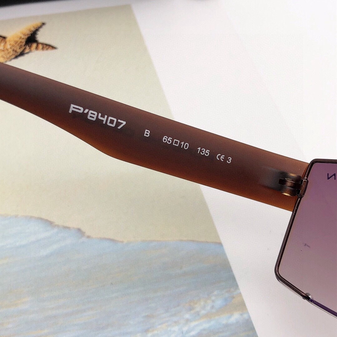 Inspired Porsche Design P’8407 – Rectangular Shield Sunglasses (1:1 Mirror Quality)
