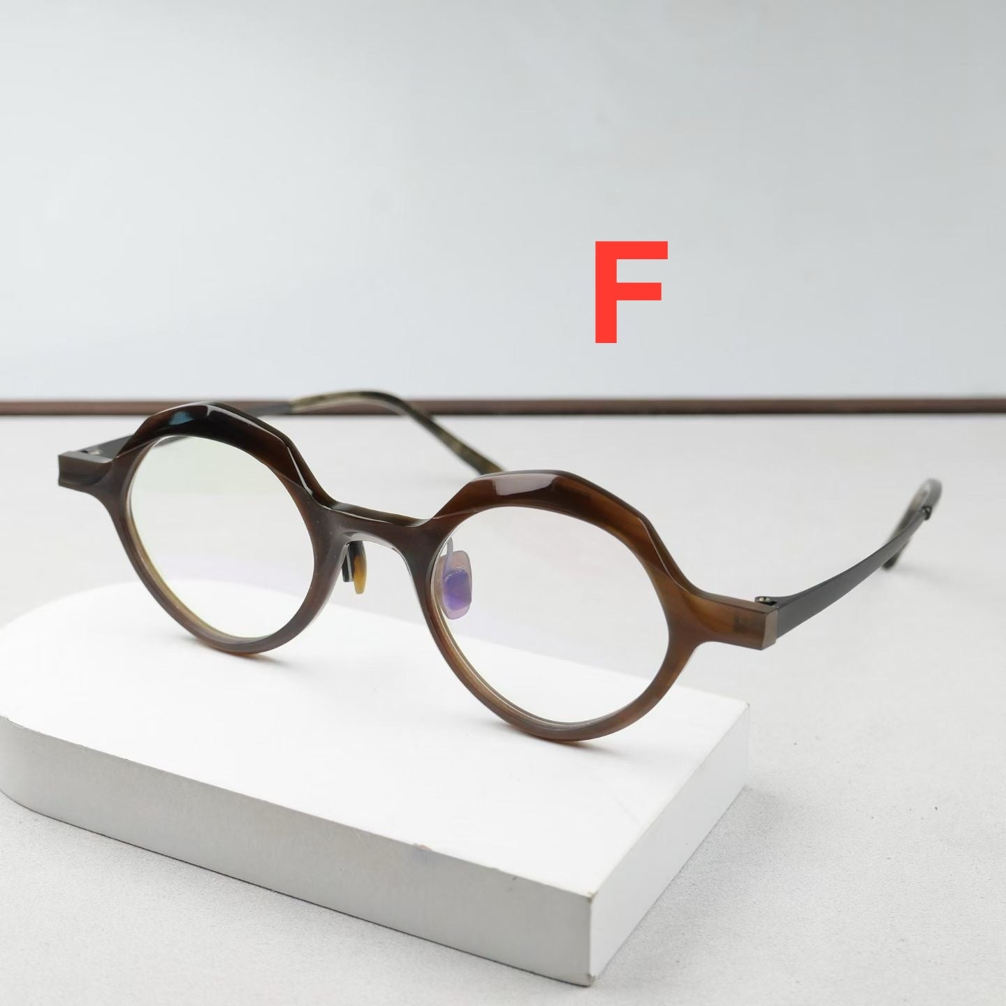 Inspired Rigards RG1094 – Octagonal Round Titanium Eyeglasses (1:1 Mirror Quality)