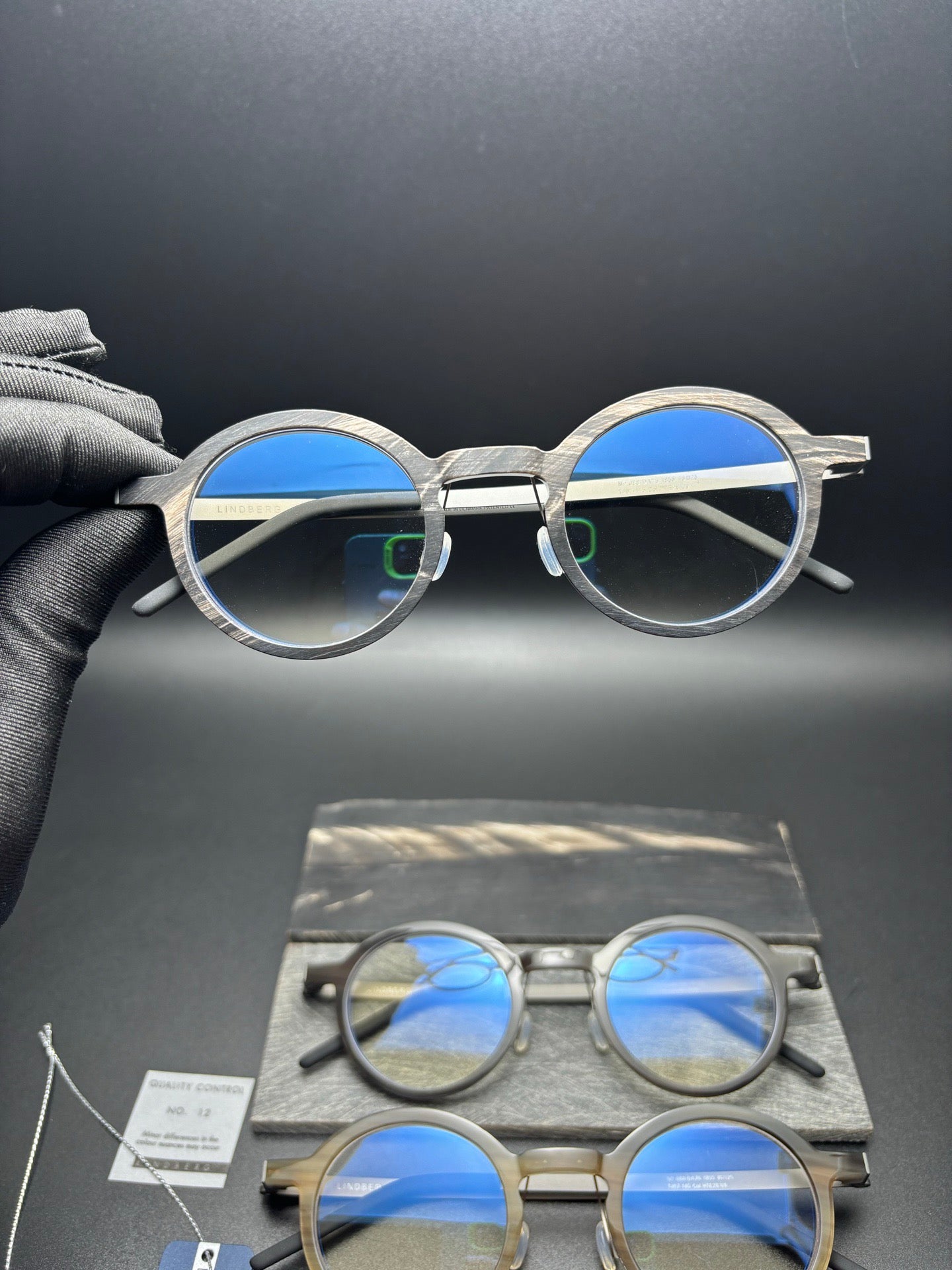 Inspired Lindberg 1855 Horn Limited – Round Buffalo Horn Eyeglasses (1:1 Mirror Quality)