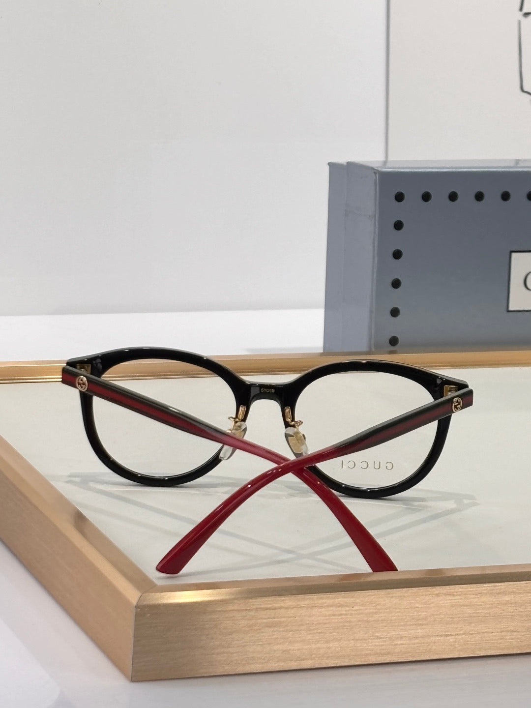GG1867OK -Gucci Inspired Optical Glasses – Classic Round Acetate Frame