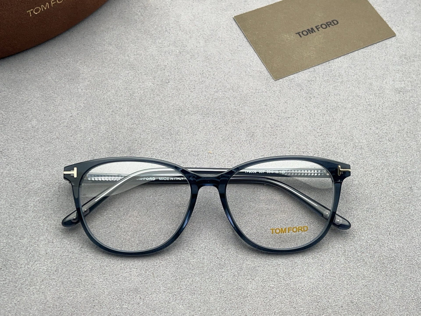 Tom Ford Inspired TF6006 Eyeglasses | Designer Style Optical Frames