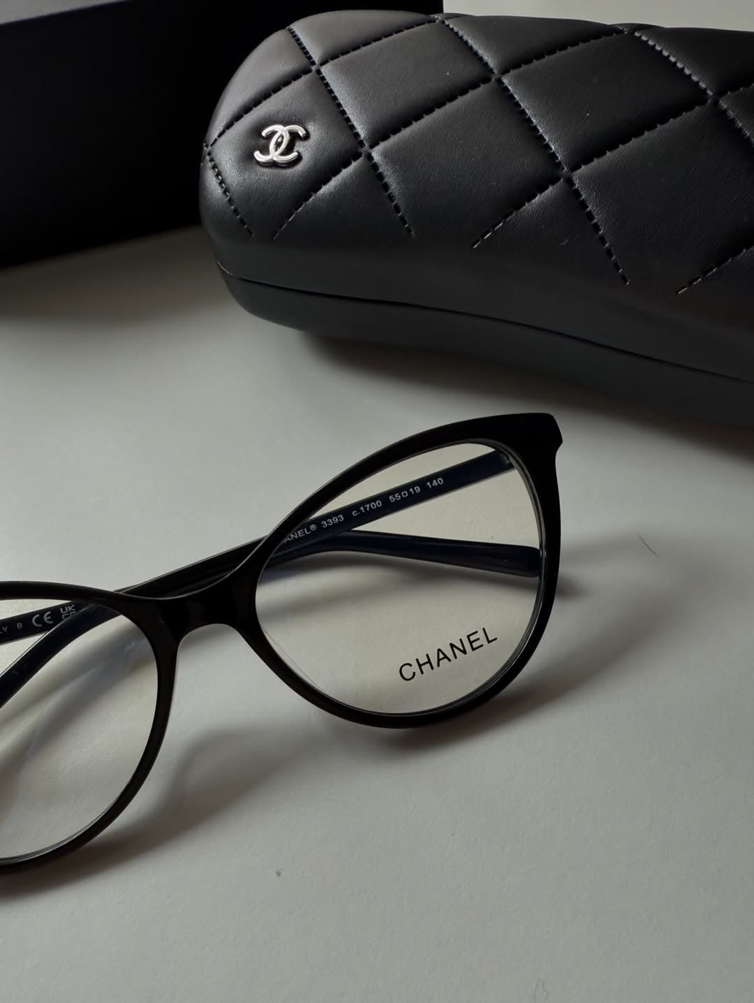 Inspired Chanel 3393 – Oversized Cat-Eye Eyeglasses (1:1 Mirror Quality)
