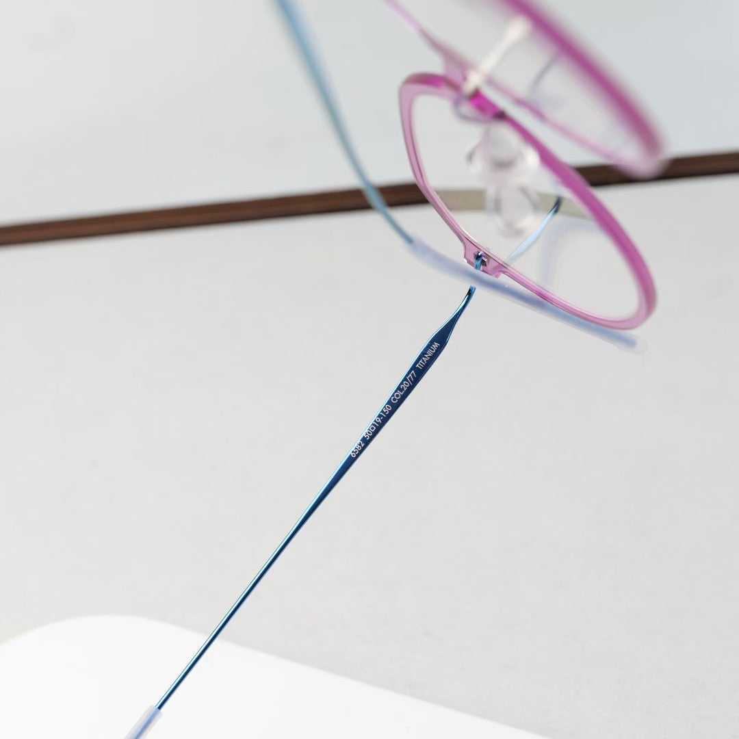 Inspired Lindberg 6582 – Ultralight Round Titanium Eyeglasses (1:1 Mirror Quality)