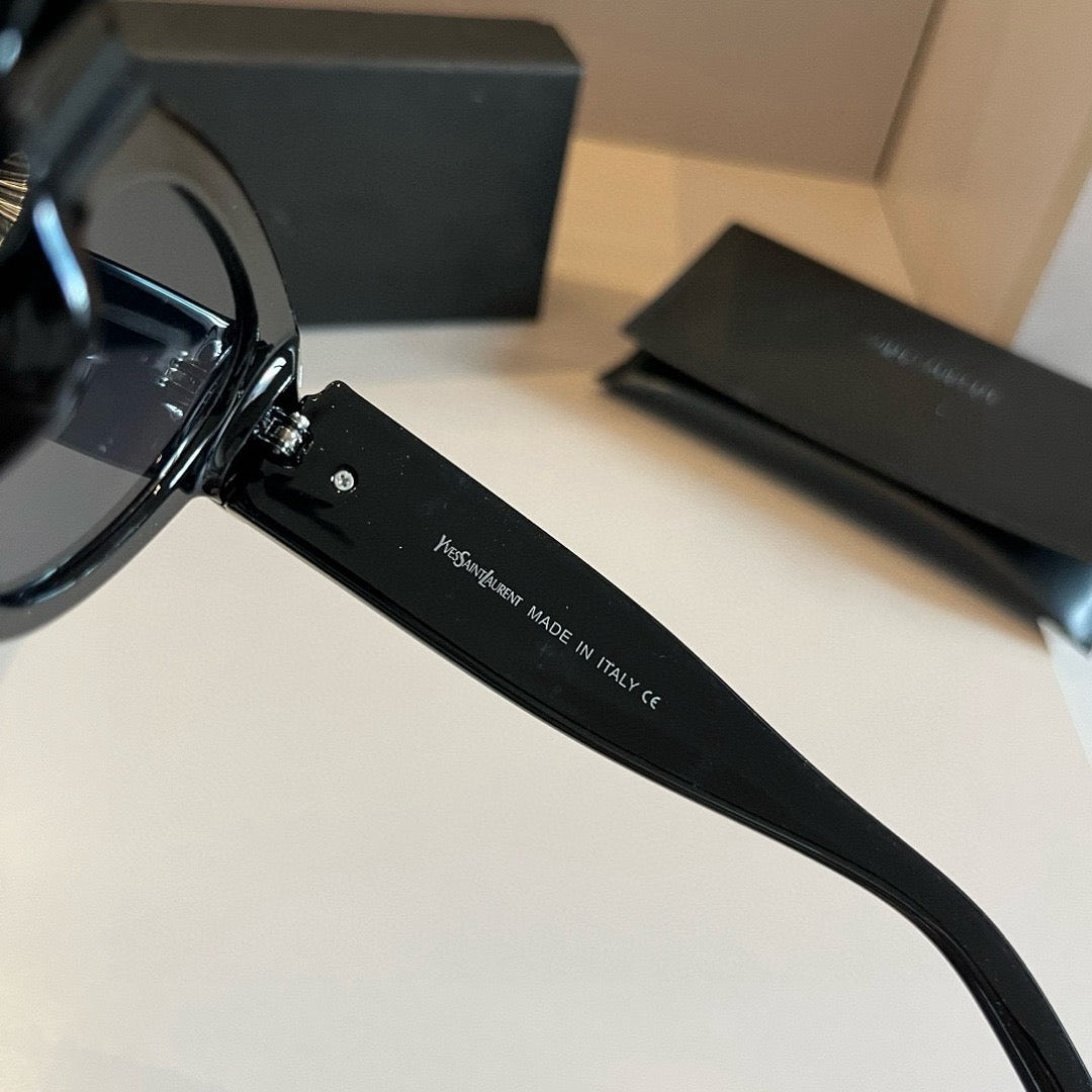 Inspired Saint Laurent SL M94 – Cat-Eye Logo Sunglasses (1:1 Mirror Quality)
