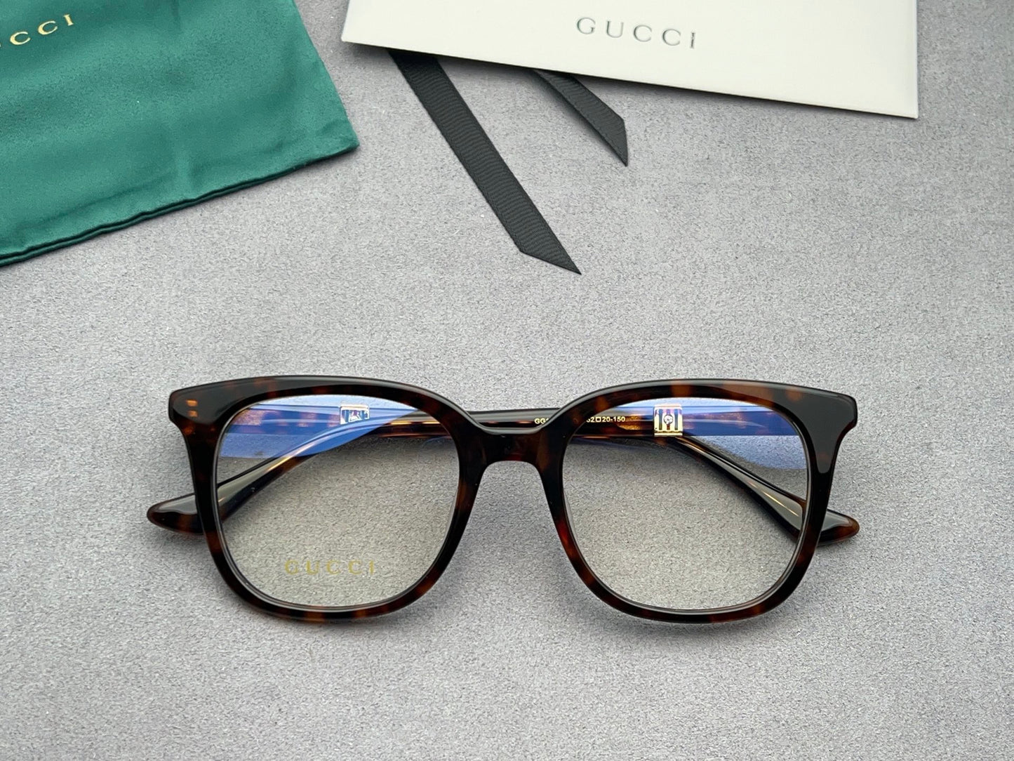 Gucci Inspired GG1497O Optical Glasses – Cat-Eye Acetate Frame
