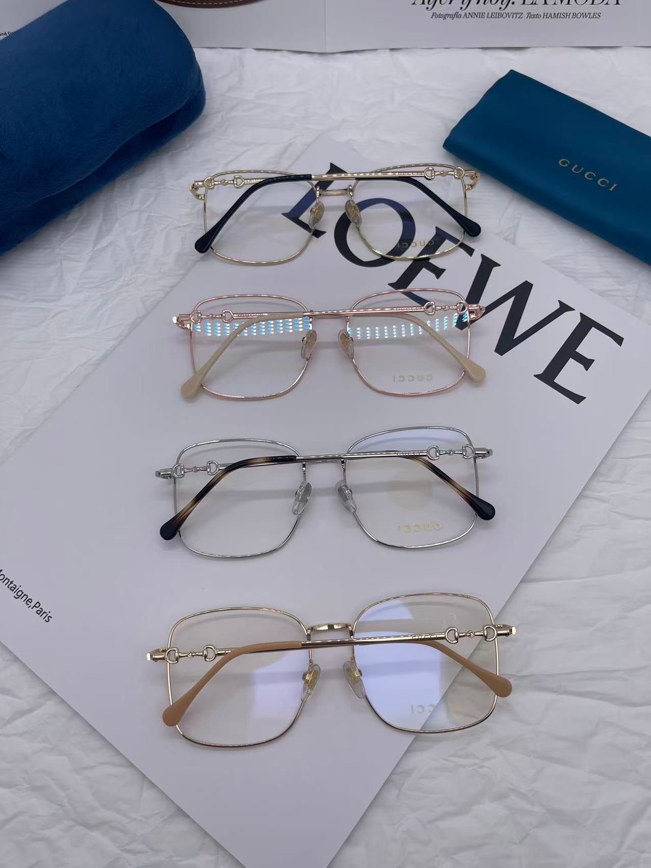 Gucci GG0951O Ultra-Light Square Optical Eyeglasses (Inspired, 1:1 Mirror Quality)