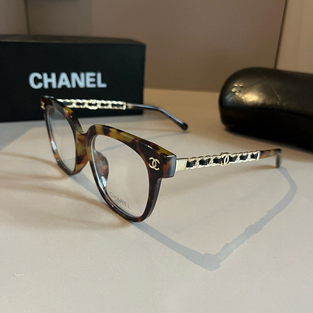 Chanel 2811 – Square Optical Eyeglasses with Signature Chain Temples (Inspired, 1:1 Mirror Quality)