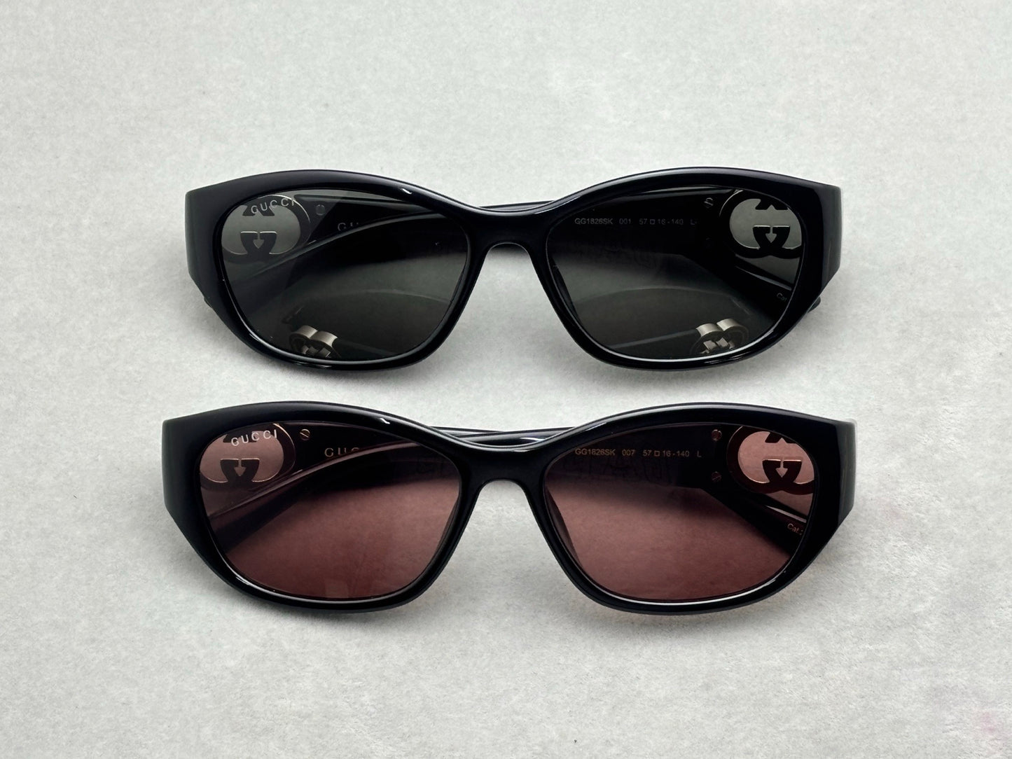 Inspired Gucci GG1826S – Retro Oval Sunglasses (1:1 Mirror Quality)