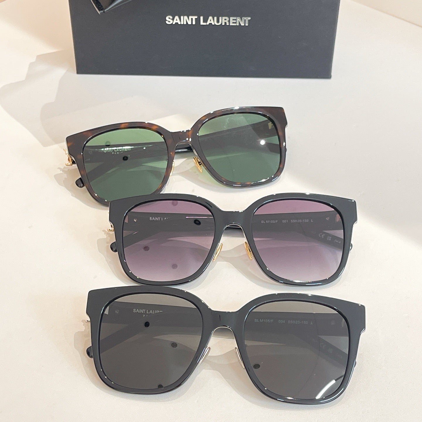 Inspired Saint Laurent SL M105/F – Oversized Square Sunglasses (1:1 Mirror Quality)