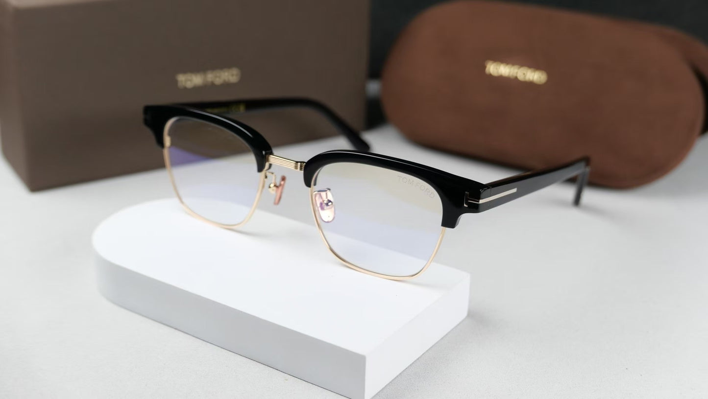 Tom Ford Inspired TF6016-K-B Eyeglasses | Designer Style Optical Frames