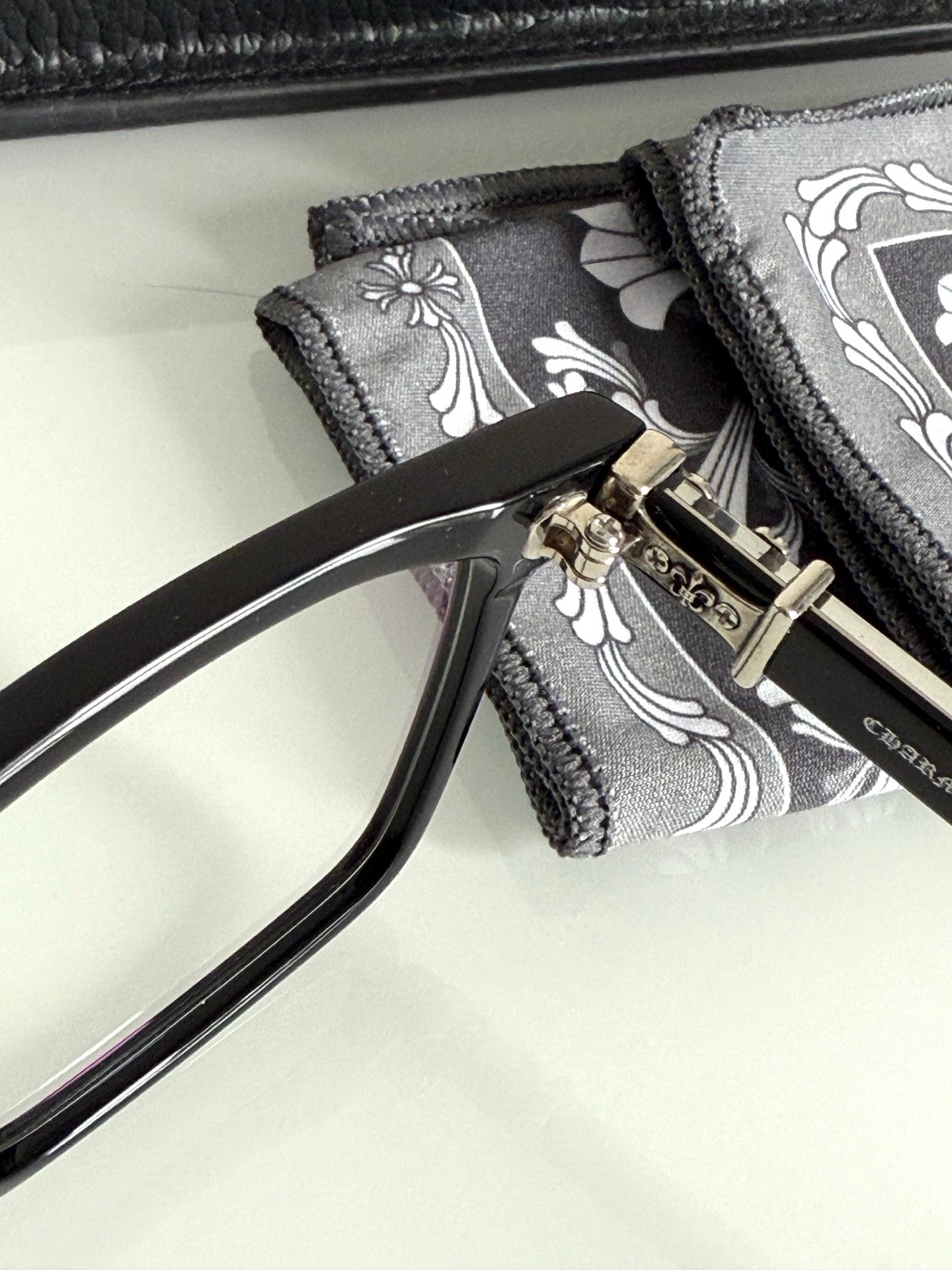 Inspired Chrome Hearts CH8299 – Gothic-Inspired Square Optical Eyeglasses (1:1 Mirror Quality)