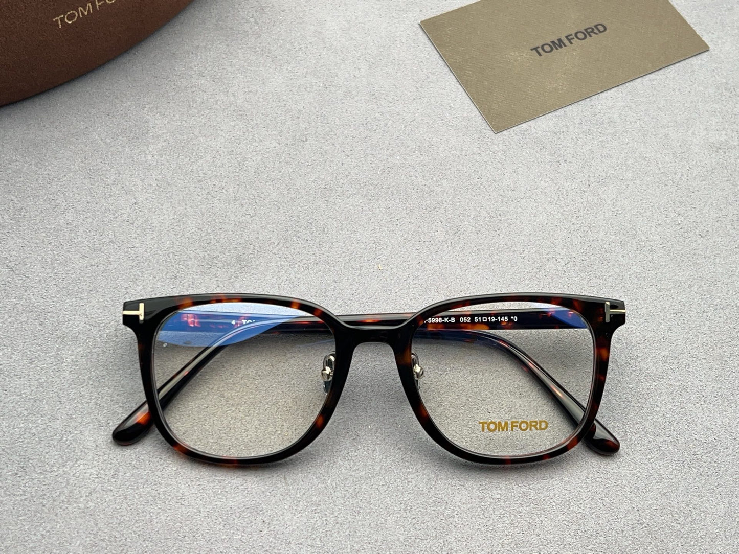 Tom Ford Inspired TF5998-K-B Eyeglasses | Designer Style Optical Frames
