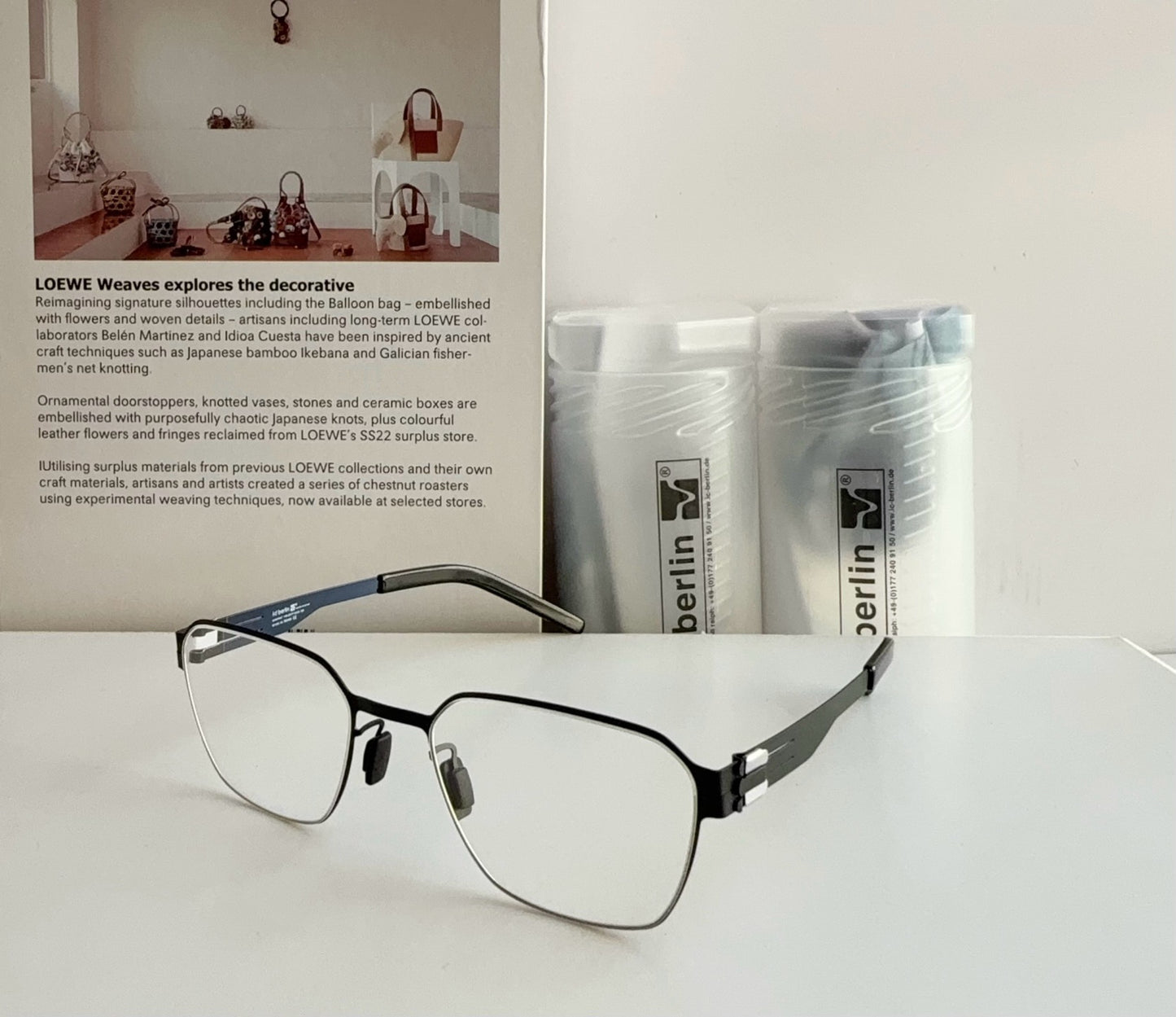 IC Berlin – IC MB12 – Lightweight Stainless Steel Eyeglasses (Inspired)