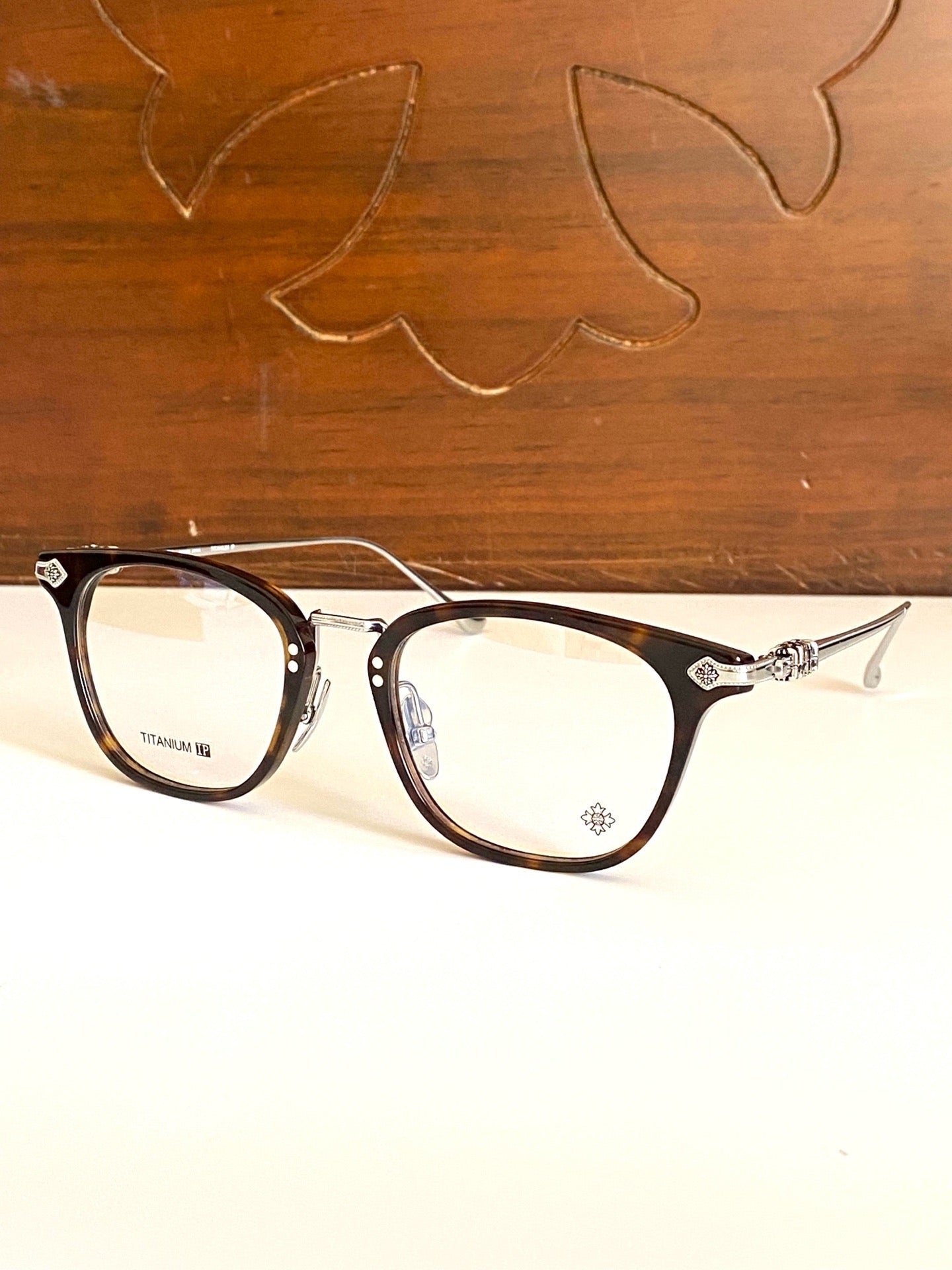 Chrome Hearts SHAGASS – Premium Pure Titanium Optical Eyeglasses (1:1 Mirror Quality)
