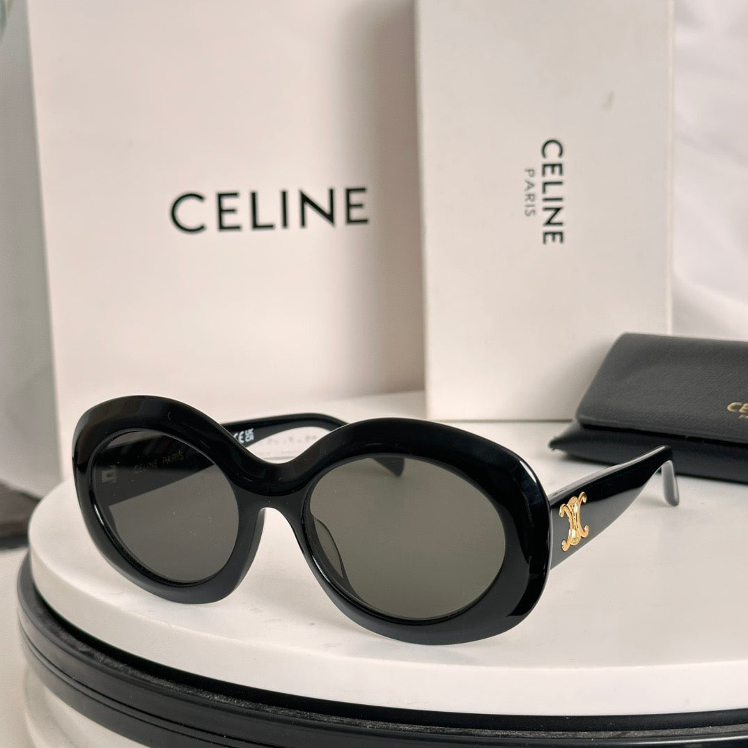 Inspired CELINE CL40292 – Oversized Round Sunglasses (1:1 Mirror Quality)