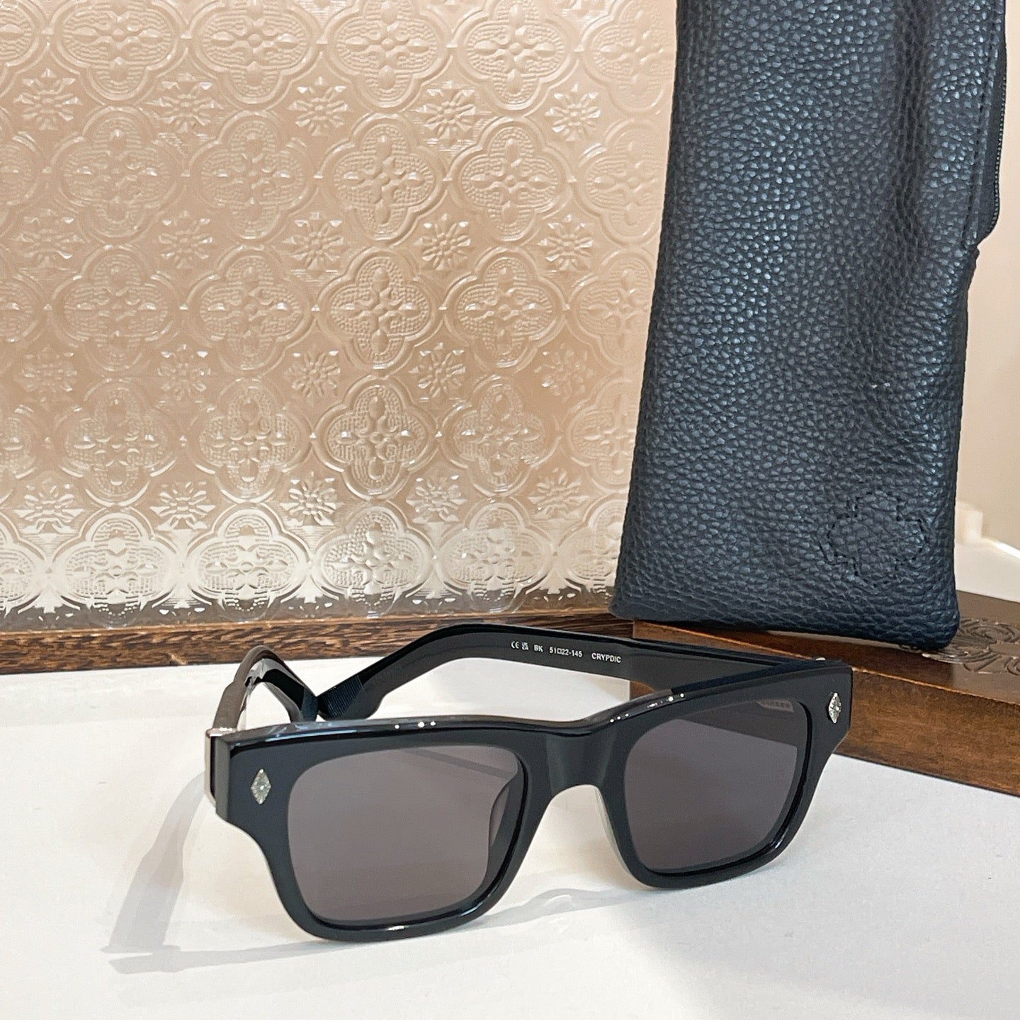 Inspired Chrome Hearts CRYPDIC – Rectangular Sunglasses (1:1 Mirror Quality)