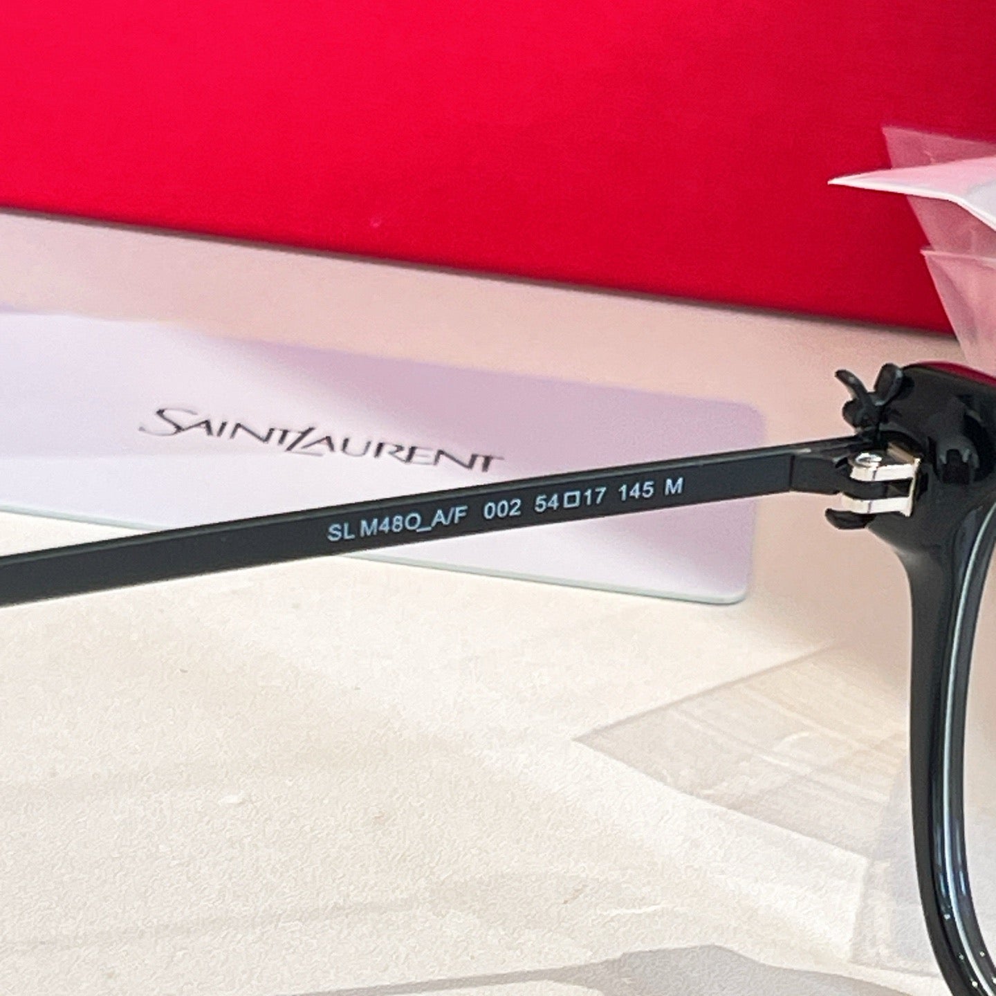 Inspired Saint Laurent SL M480-A/F – Refined Square Optical Eyeglasses (1:1 Mirror Quality)