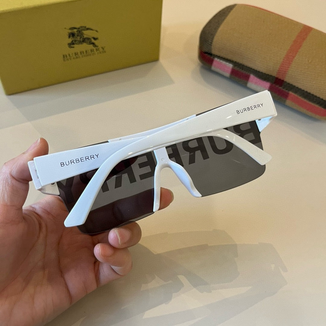 Inspired Burberry BE4291 – Oversized Shield Sunglasses (1:1 Mirror Quality)
