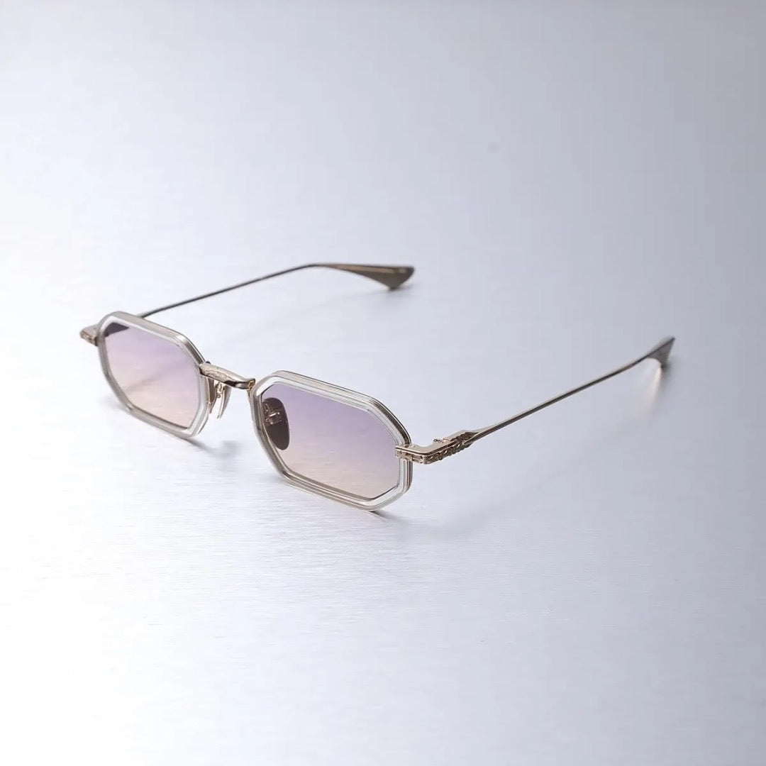 Inspired Chrome Hearts STYLIDA – Octagonal Metal Sunglasses with Zeiss Lenses (1:1 Mirror Quality)