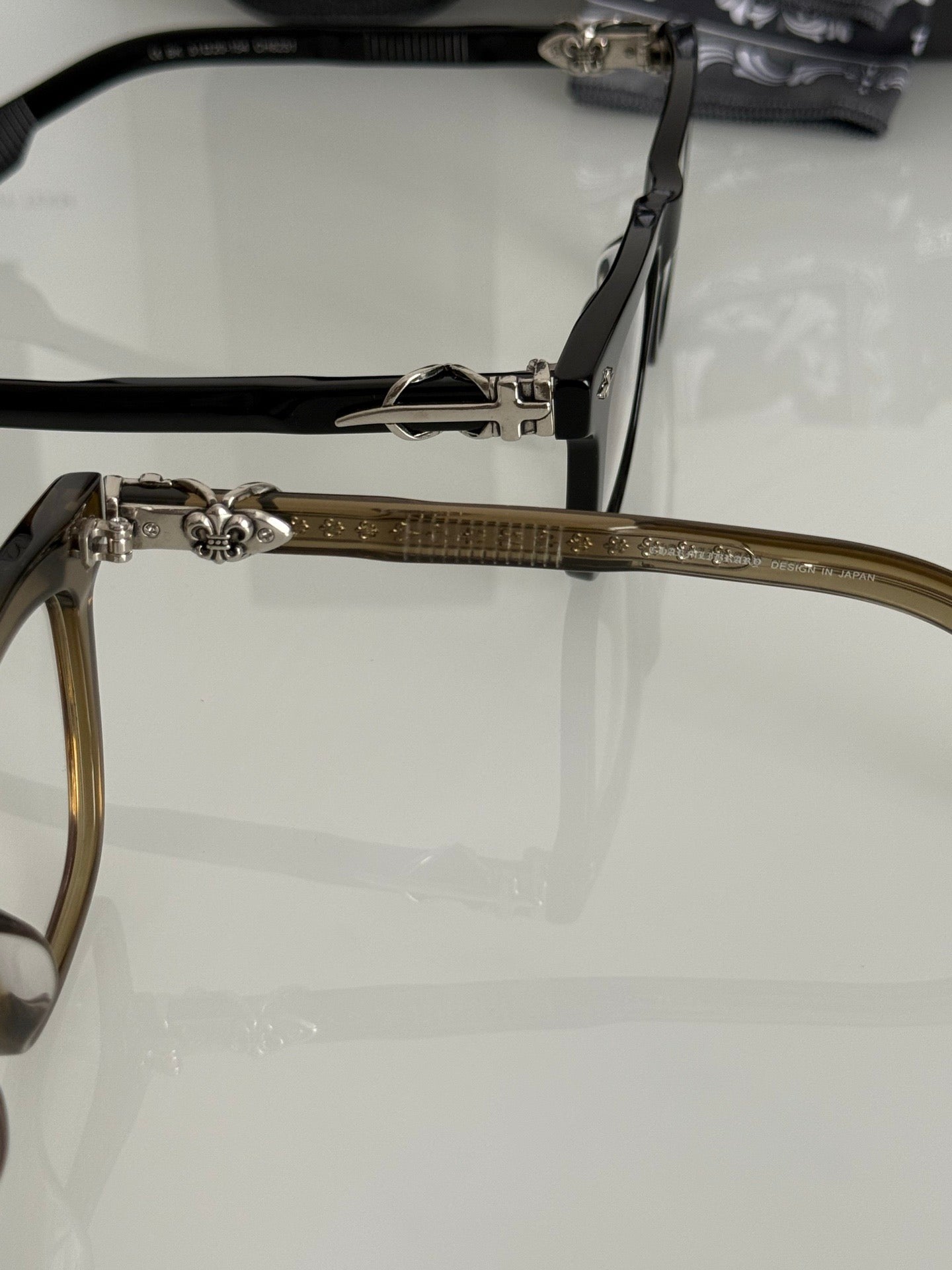 Inspired Chrome Hearts CH8251 – Handcrafted Acetate Square Optical Eyeglasses (1:1 Mirror Quality)