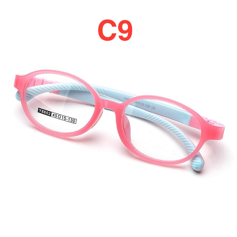 Kids Lightweight Eyeglass Frame – Model T8802 (Ages 6–12)