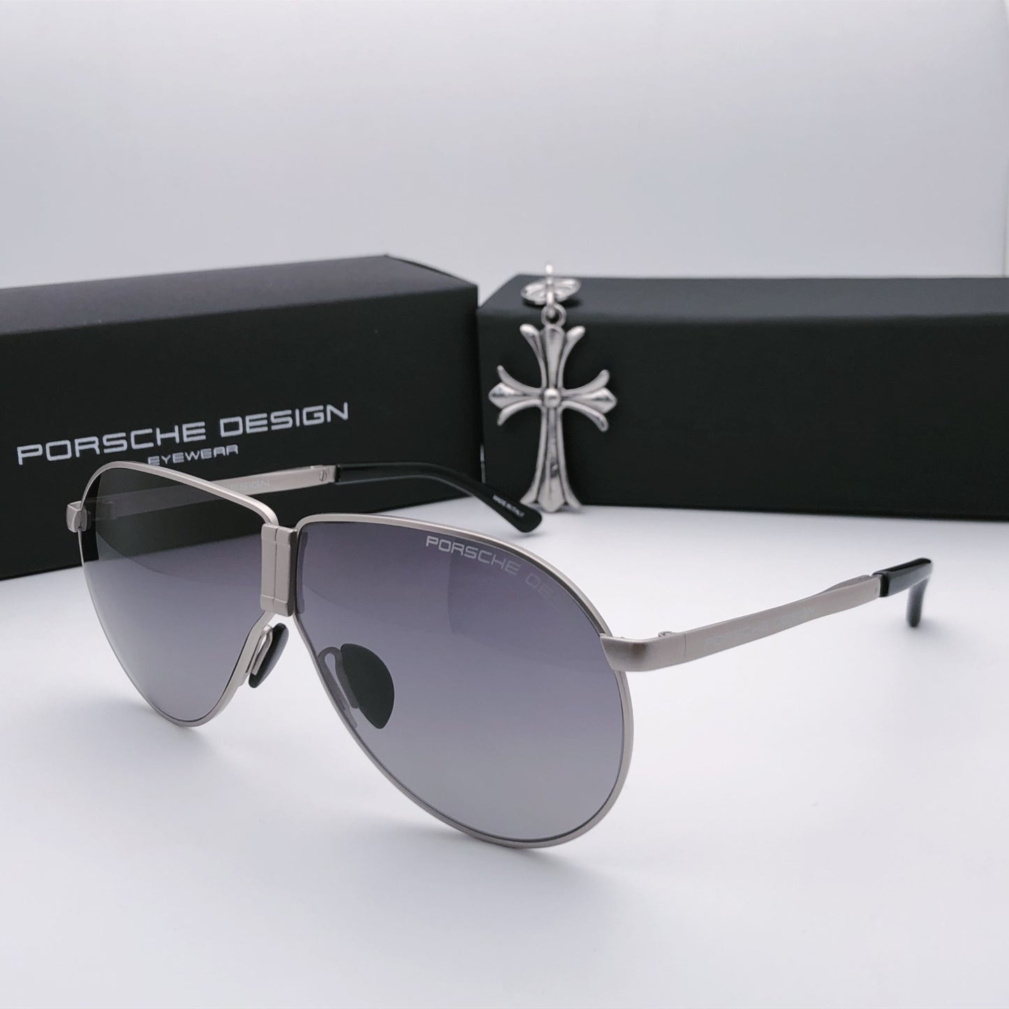 Inspired Porsche Design P’8480 – Foldable Aviator Sunglasses (1:1 Mirror Quality)
