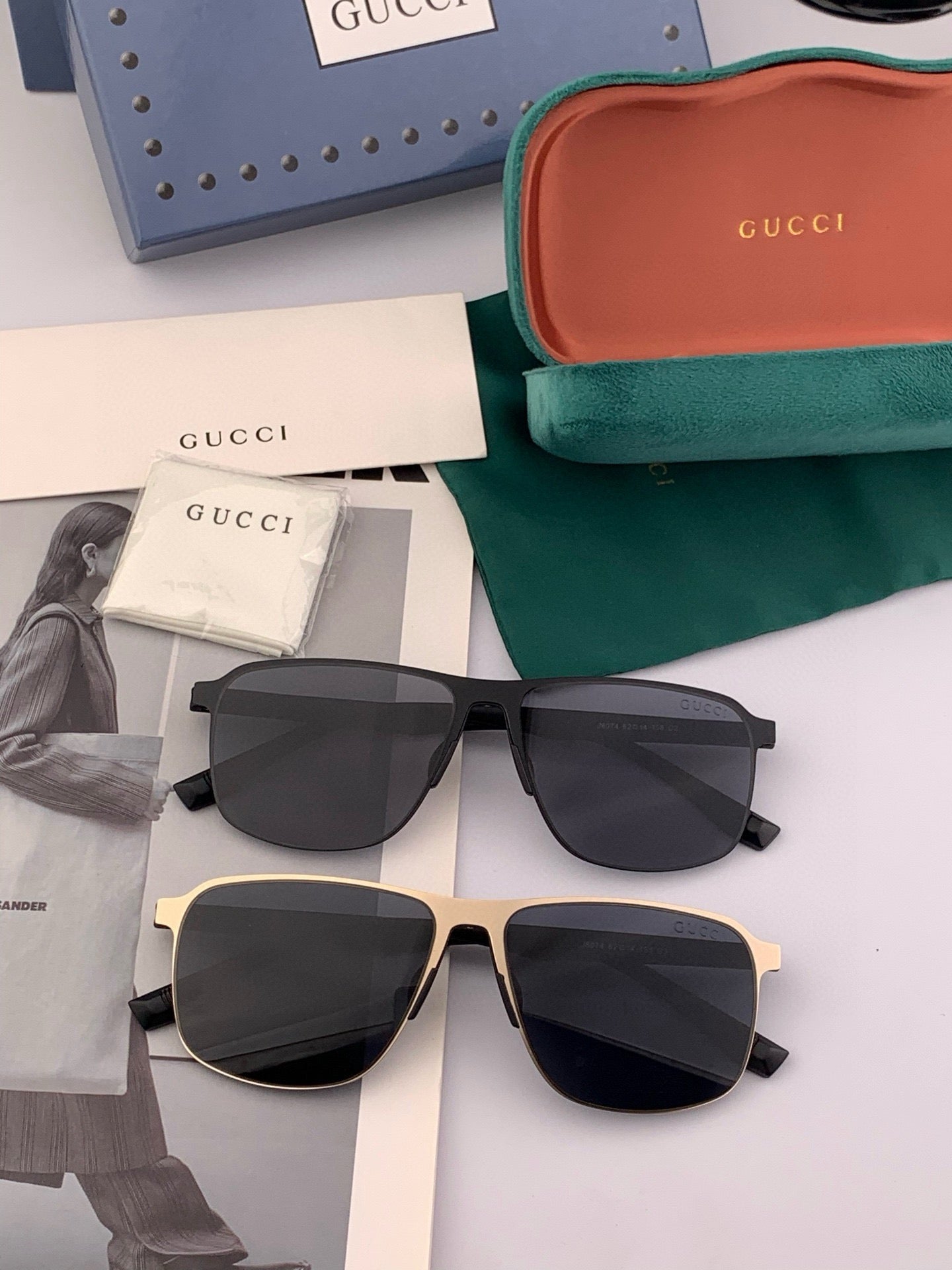 Gucci G4807 Aviator Polarized Sunglasses for Men (Inspired, 1:1 Mirror Quality)