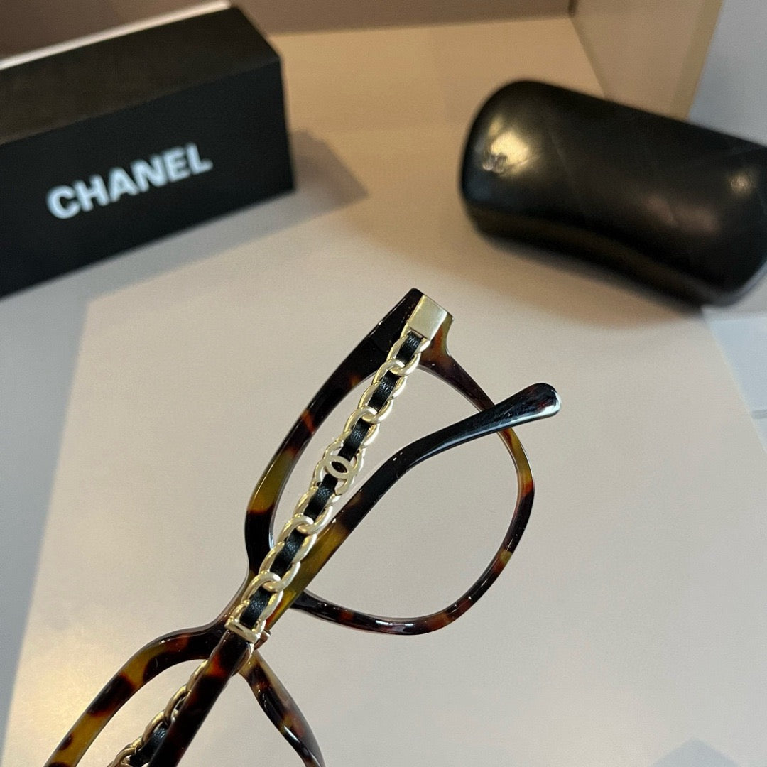 Chanel 2811 – Square Optical Eyeglasses with Signature Chain Temples (Inspired, 1:1 Mirror Quality)