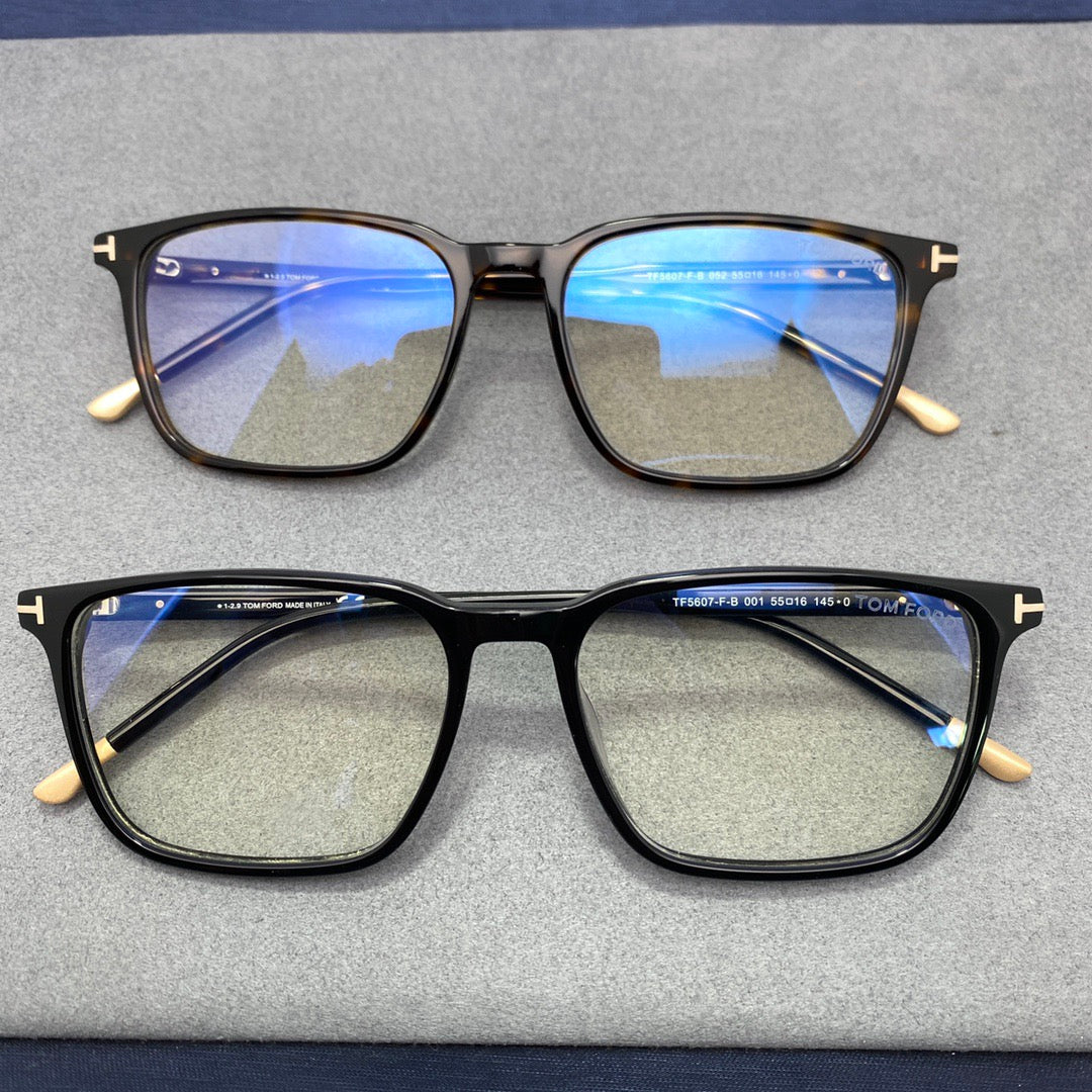 Tom Ford Inspired TF5607FB Eyeglasses | Designer Style Optical Frames