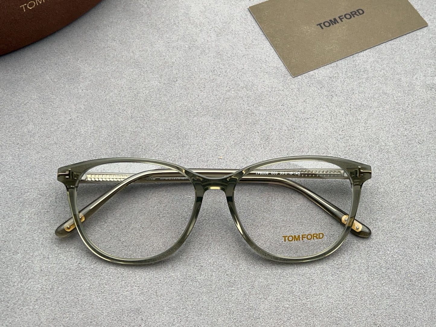 Tom Ford Inspired TF6006 Eyeglasses | Designer Style Optical Frames