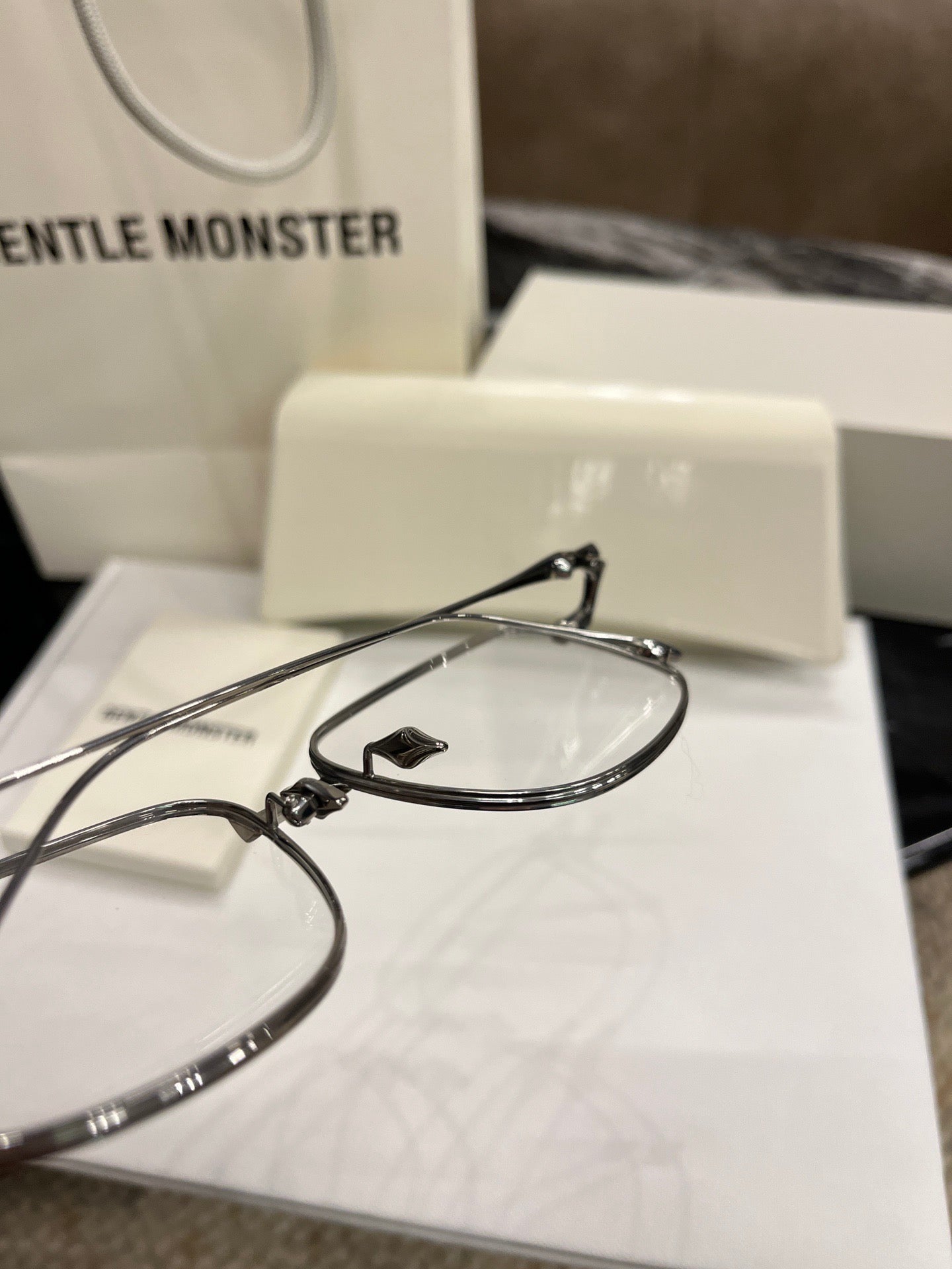 Gentle Monster ACADEMYA – Titanium Optical Eyeglasses (1:1 Mirror Quality)