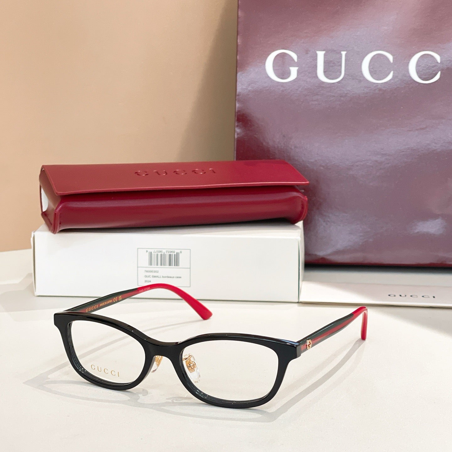 GG1903OJ -Gucci Inspired Optical Glasses – Cat-Eye Acetate Frame